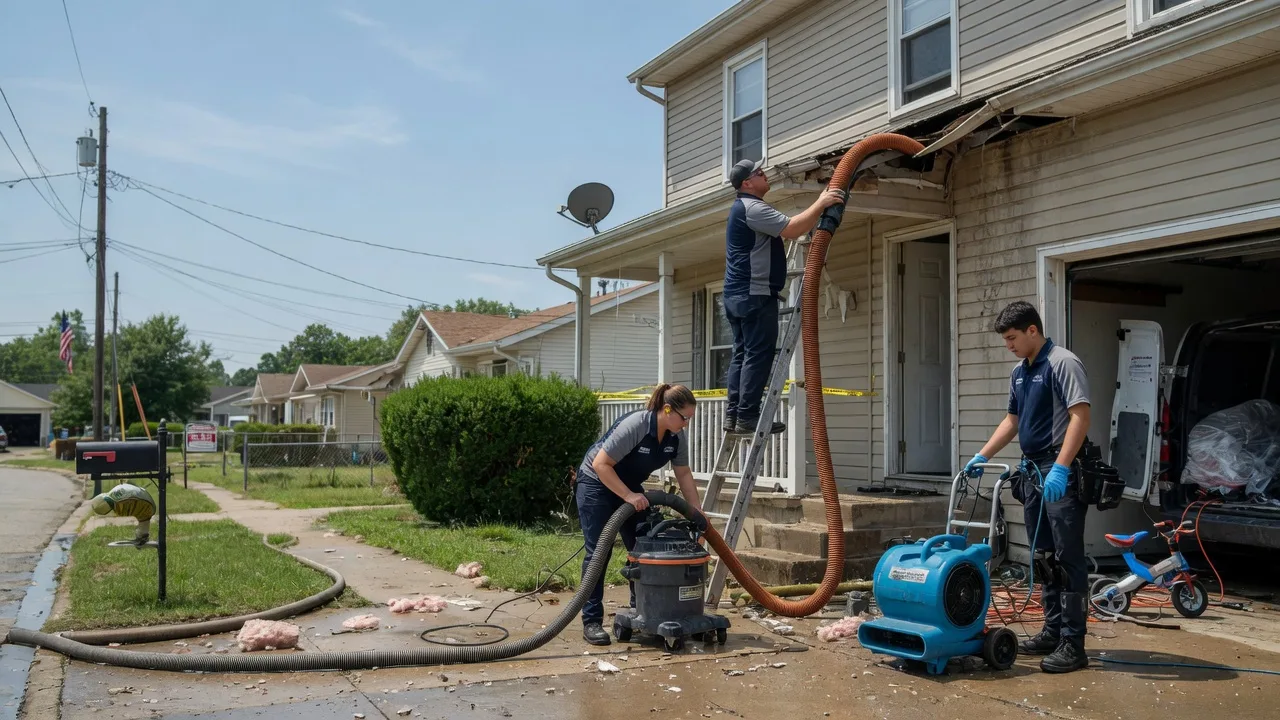 Water Damage Restoration in Peru, KS near me